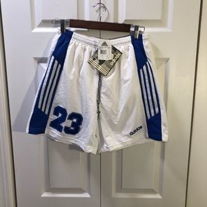 adidas vintage soccer shorts. Santos Cup with brief #23. Size XL, NWT